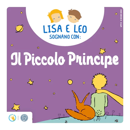 Audiolibro Lunii, Lisa e Leo sognano con Il piccolo Principe