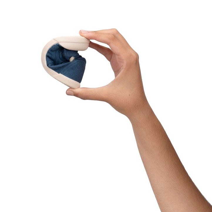 Scarpe in tela, Marino