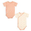 Baby Body Short Sleeve Bamboo Organic Cotton Dalia, Set of 2