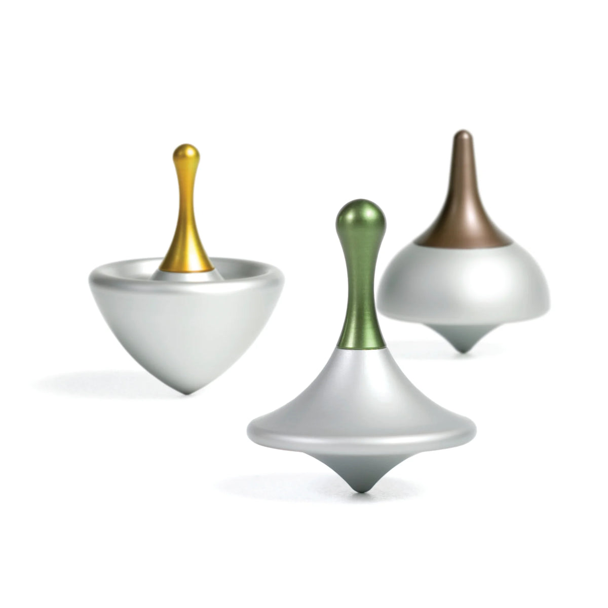 Toupie en aluminium en forme de goutte