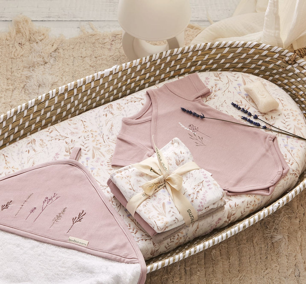 Body neonato manica corta bambù cotone bio Niza, Set di 2