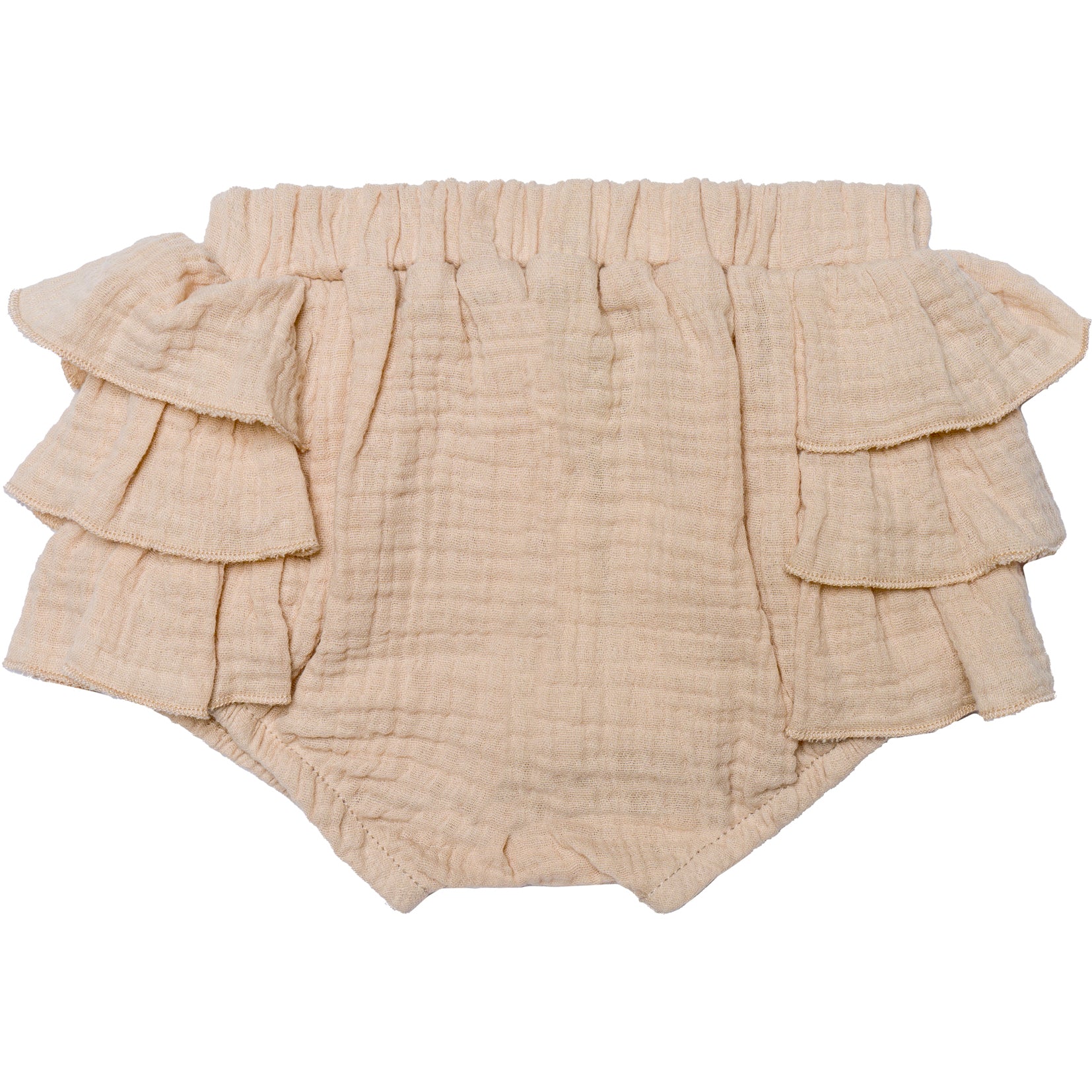 Bloomer copripannolino con volant, Beige