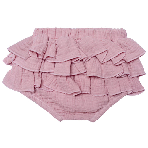 Bloomer Diaper Cover with Ruffle, Lilac