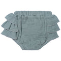 Bloomer Diaper Cover with Ruffle, Green