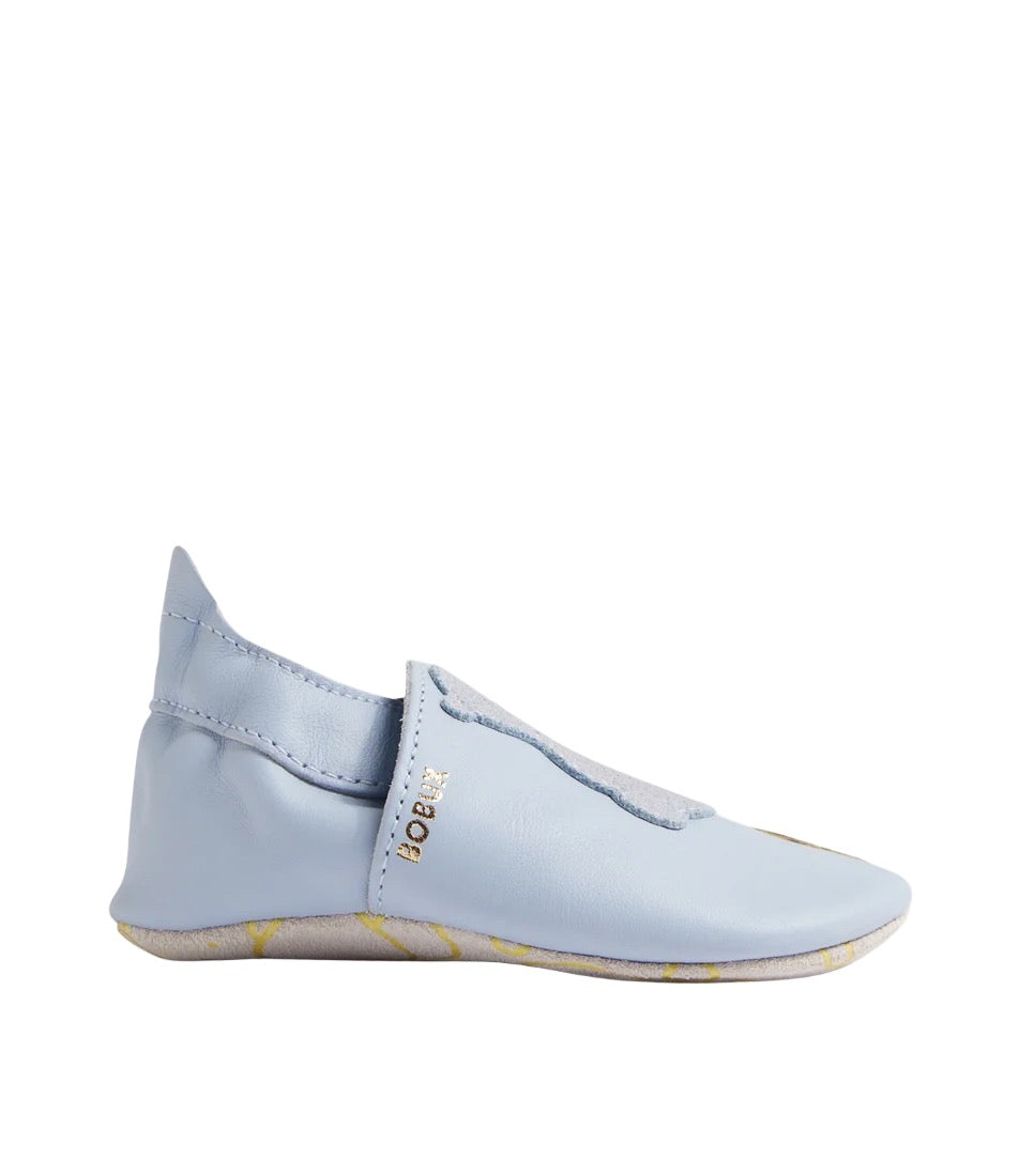 Soft leather slippers, Teddy Ballet Skyway