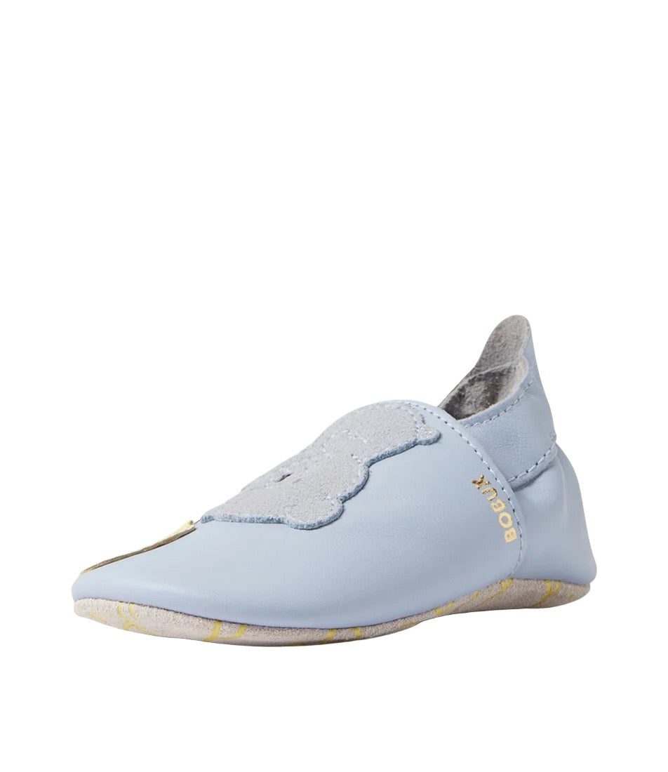 Soft leather slippers, Teddy Ballet Skyway