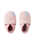 Chaussons en cuir souple, Teddy Ballet Rose