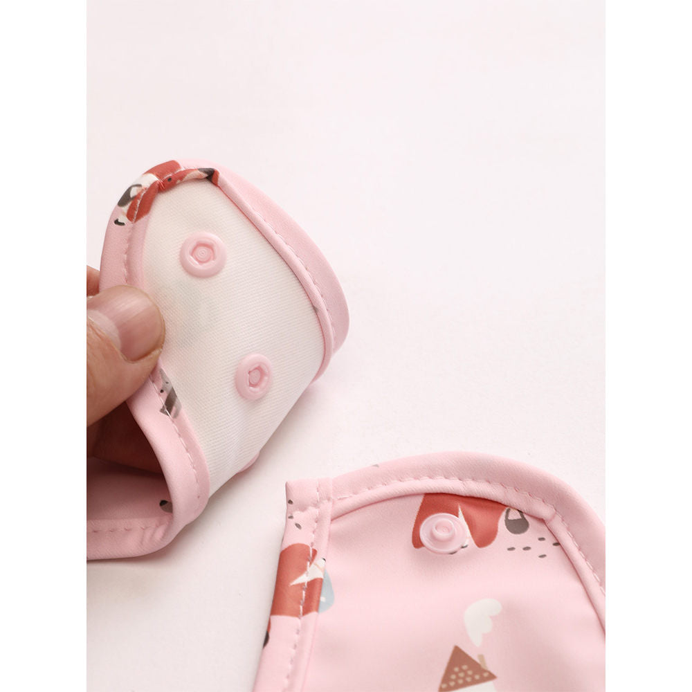 Bib with front pocket, Little Red
