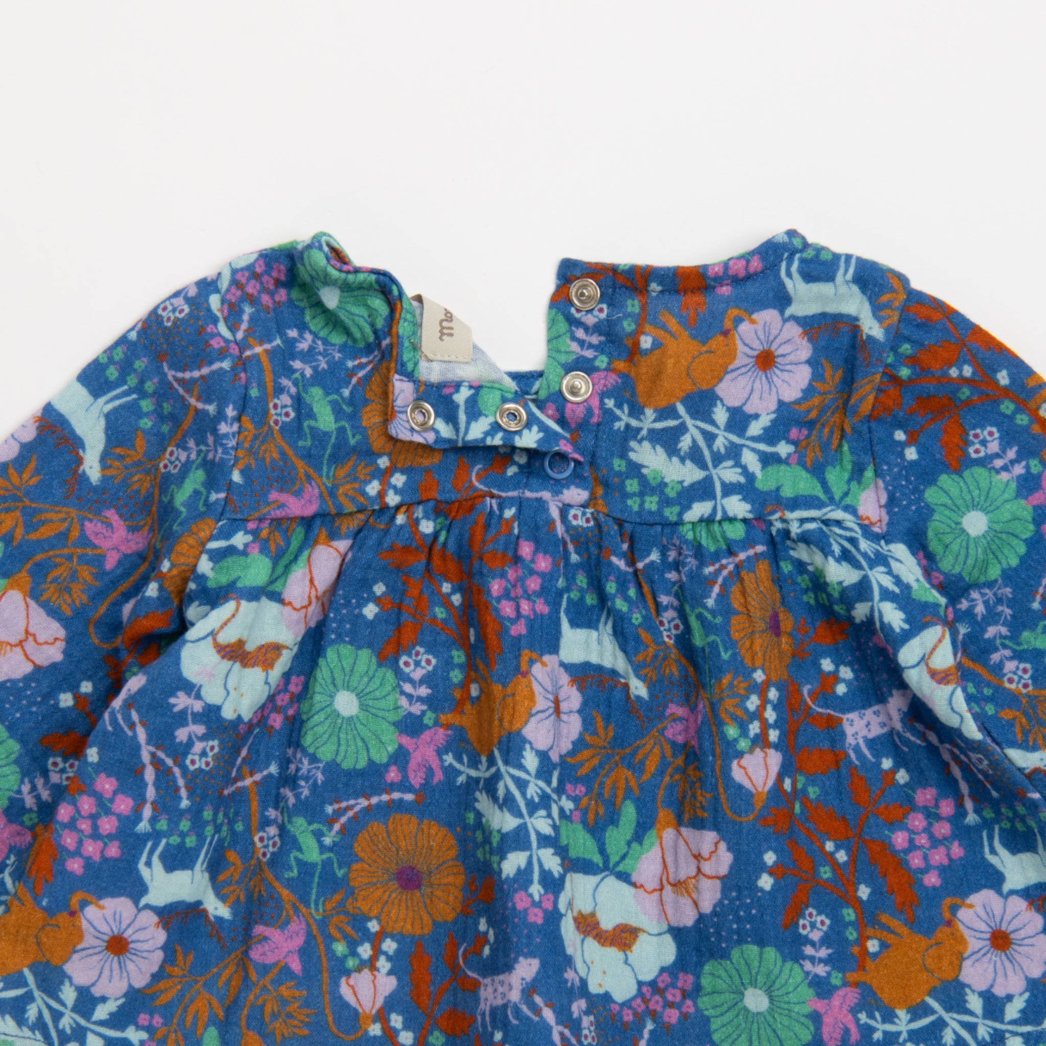 Muslin blouse jungle print, Margot