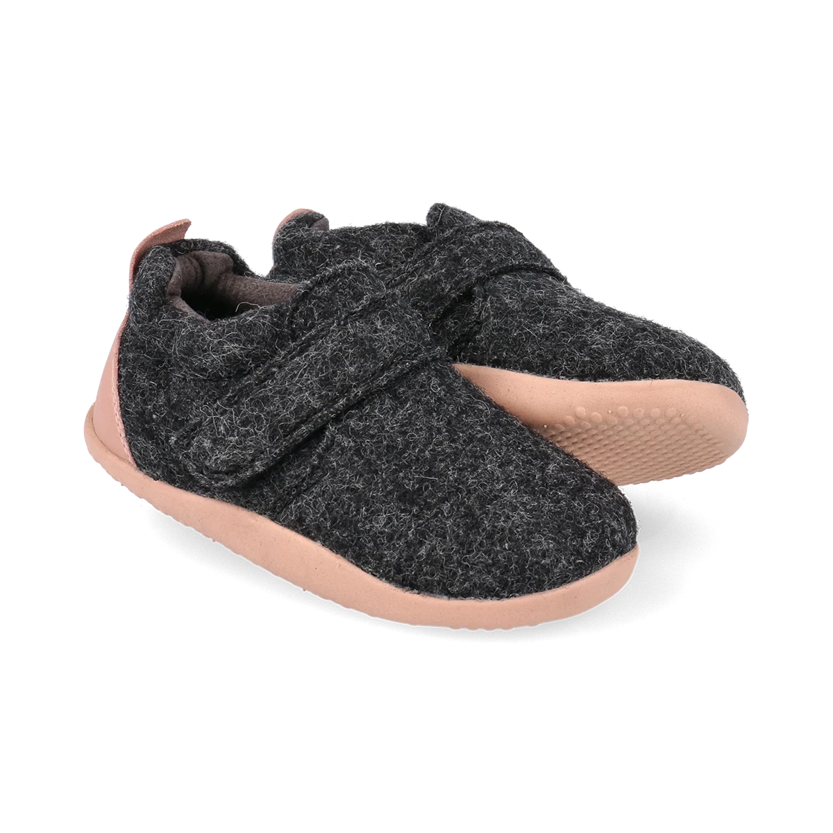 Xplorer Marvel felt slippers, Charcoal pink