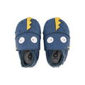Babbucce in pelle morbida, Gruff navy | Bobux soft sole