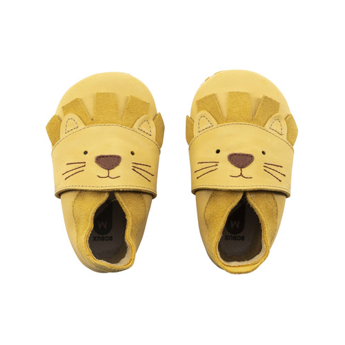 Babbucce in pelle morbida, Leo maple | Bobux soft sole
