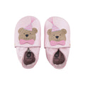 Babbucce in pelle morbida, Party bear blossom | Bobux soft sole
