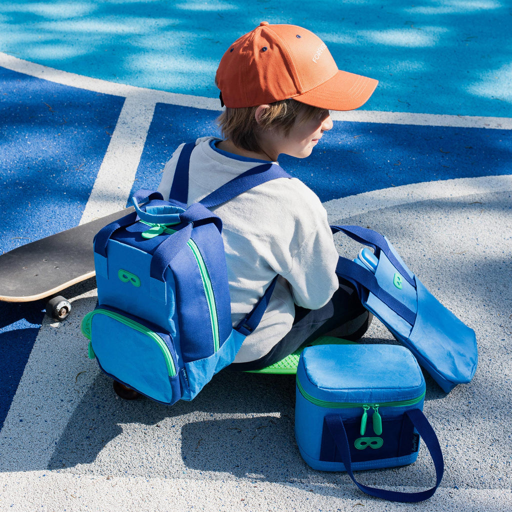 Zaino in carta lavabile ultra-leggero, Blu