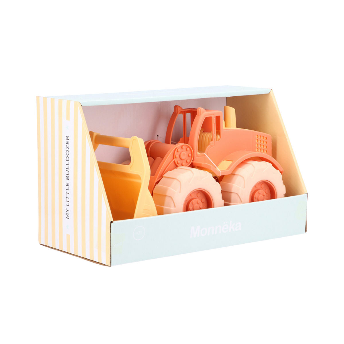 Bulldozer ruspa per spiaggia, Arancione