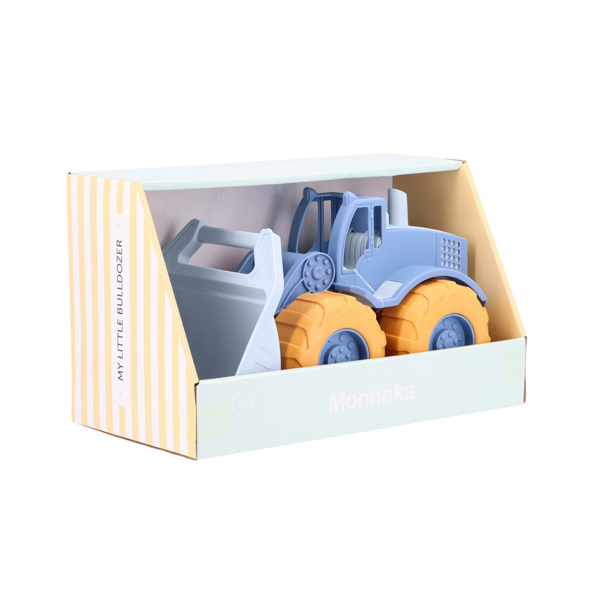 Bulldozer ruspa per spiaggia, Blu