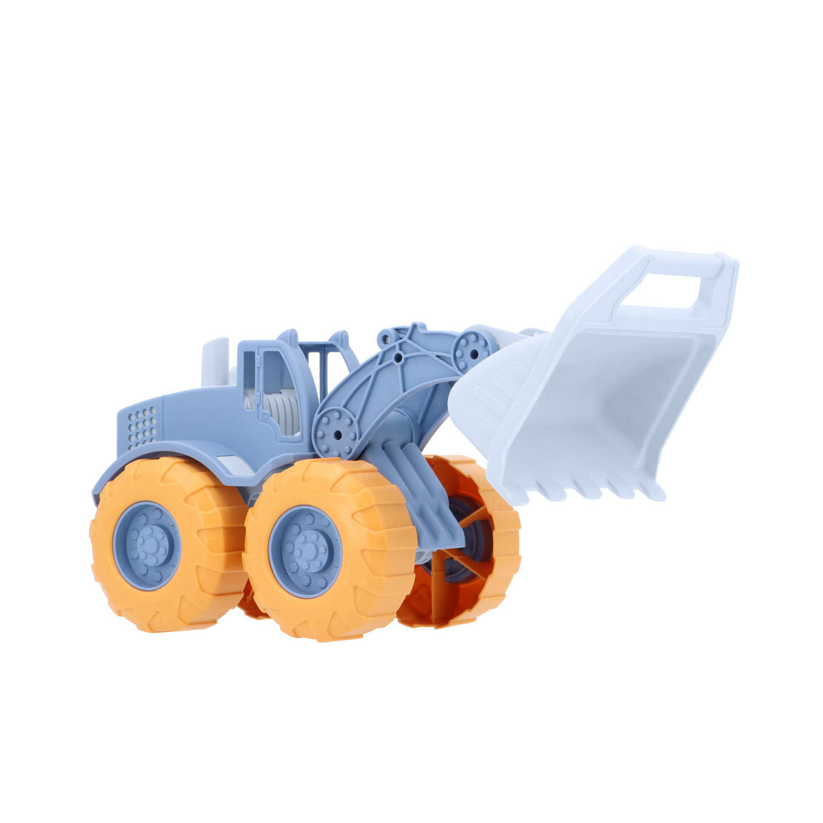 Bulldozer ruspa per spiaggia, Blu