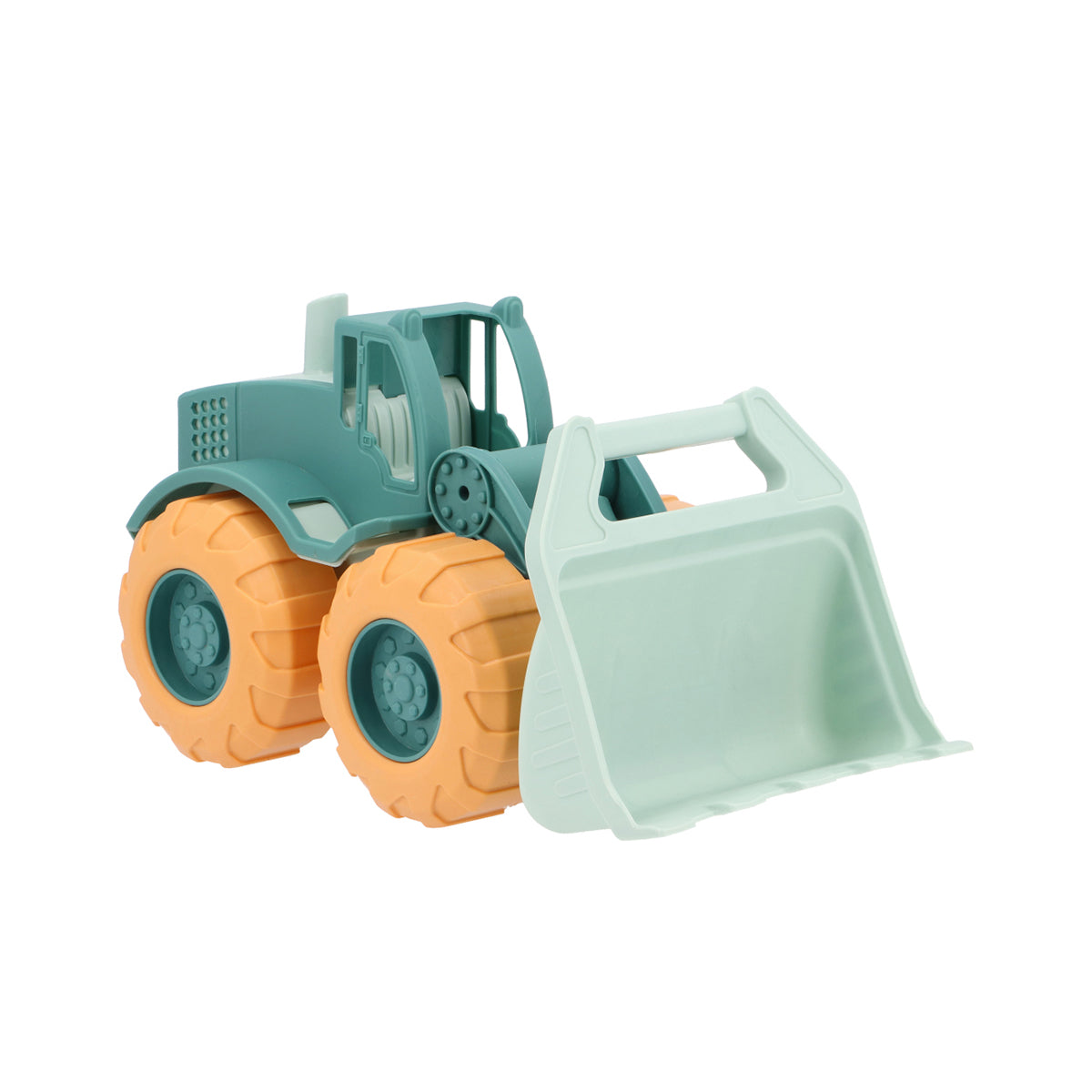 Bulldozer ruspa per spiaggia, Verde