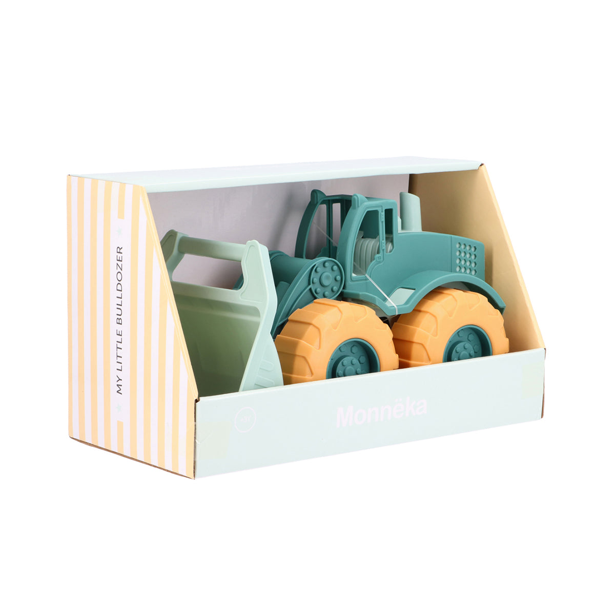 Bulldozer ruspa per spiaggia, Verde