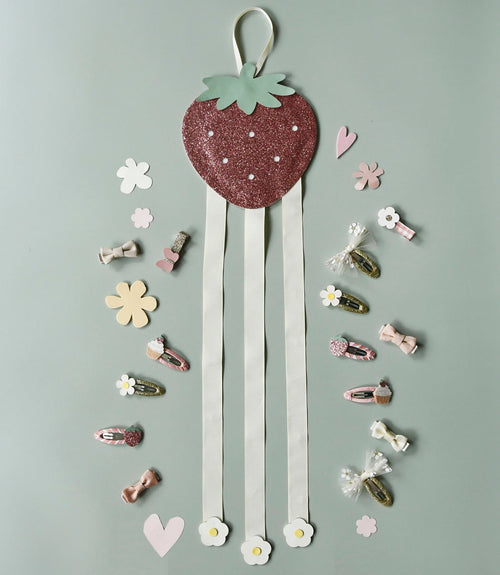 Hang hair clips, Sweet Strawberry