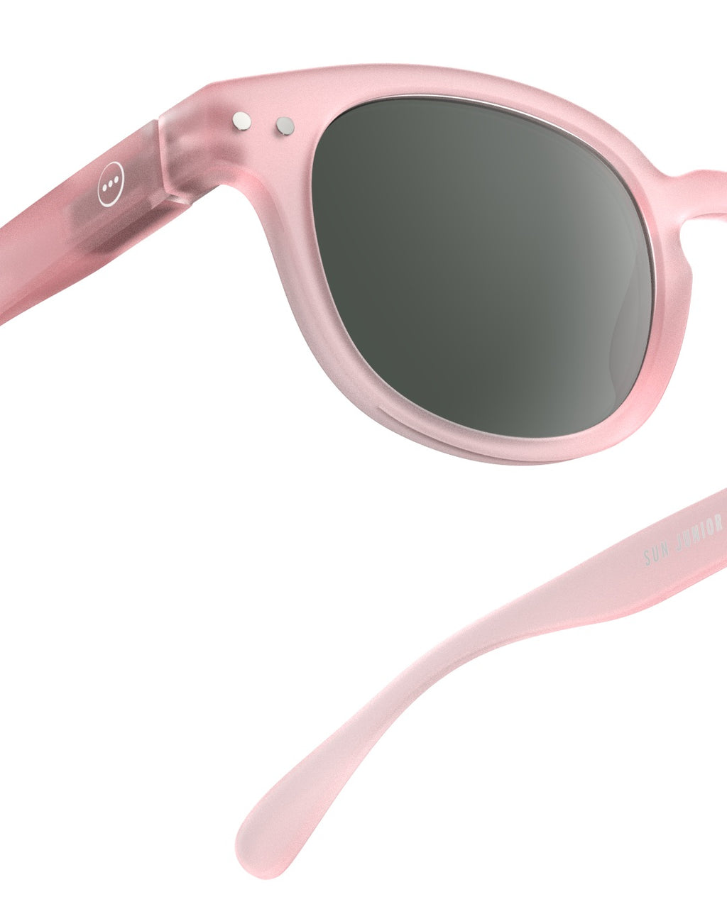 Occhiali da sole polarizzati e flessibili 5-10 anni, Retro Pink