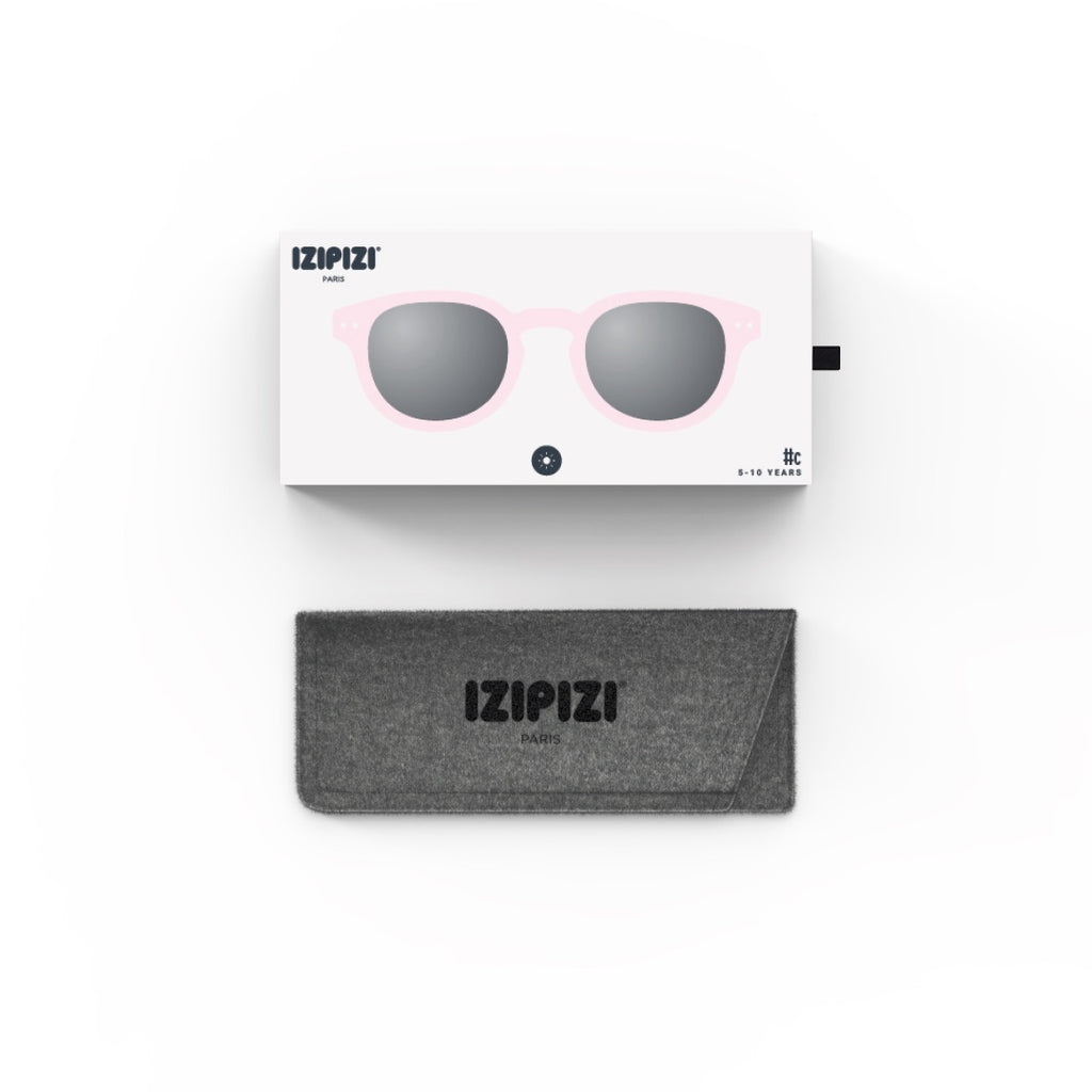 Occhiali da sole polarizzati e flessibili 5-10 anni, Retro Pink