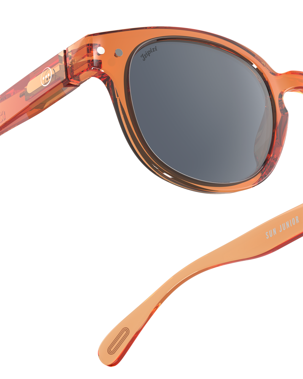 Polarized sunglasses 5-10 years, Retro Orange smash