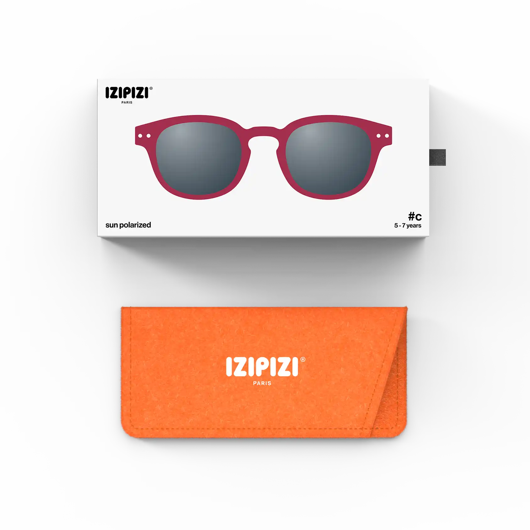 Occhiali da sole 5-7 anni, #c Cranberry