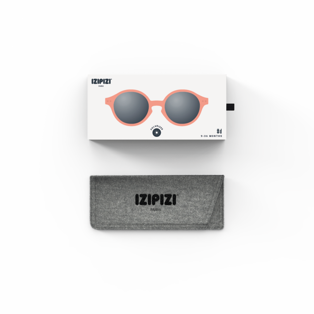 Polarized and flexible sunglasses 9-36 months, Iconic Apricot