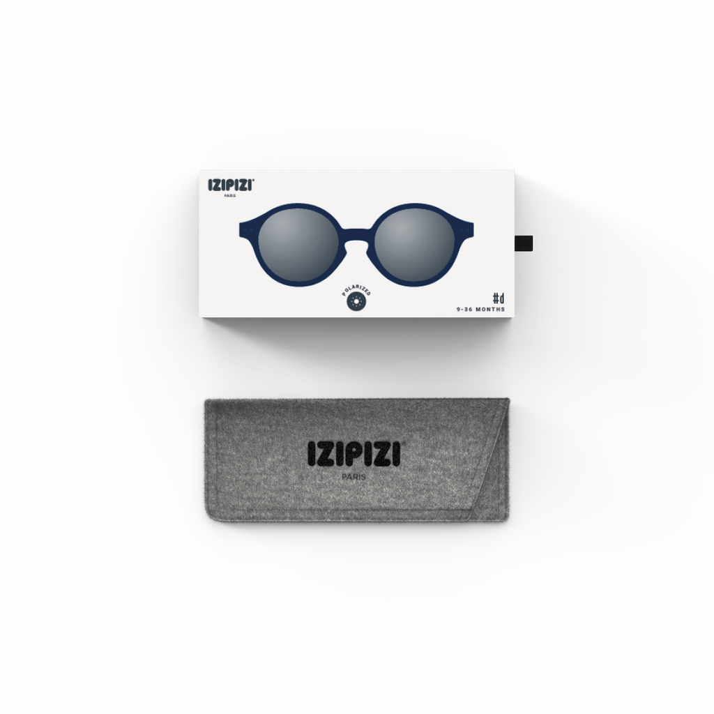Polarized and flexible sunglasses 9-36 months, Iconic Denim