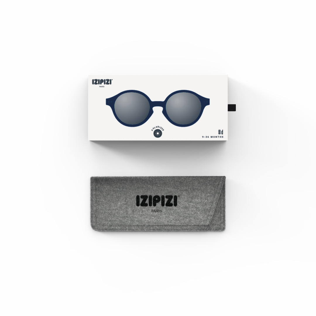 Polarized and flexible sunglasses 9-36 months, Iconic Denim