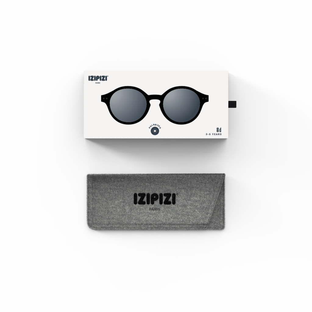 Polarized and flexible sunglasses 3-5 years, Iconic Black