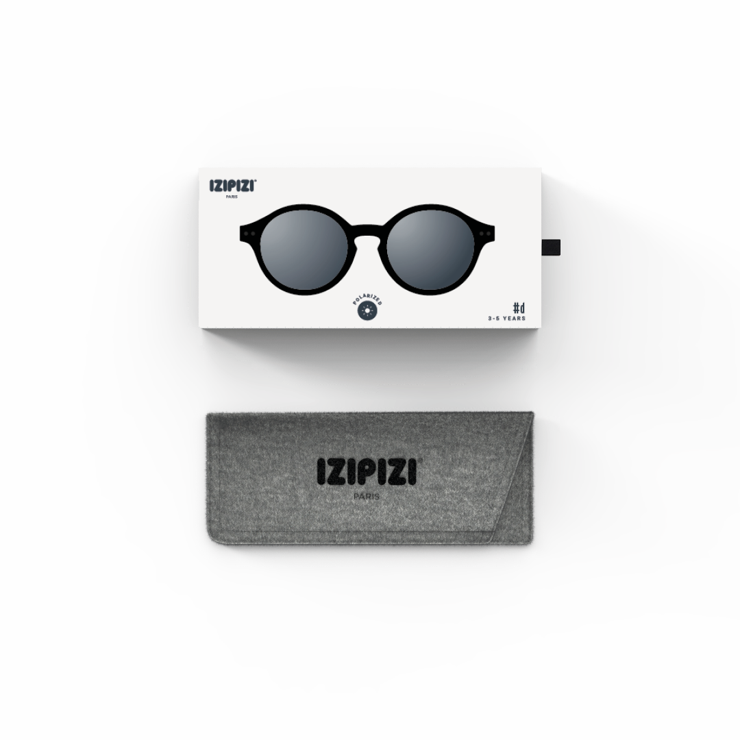 Polarized and flexible sunglasses 3-5 years, Iconic Black