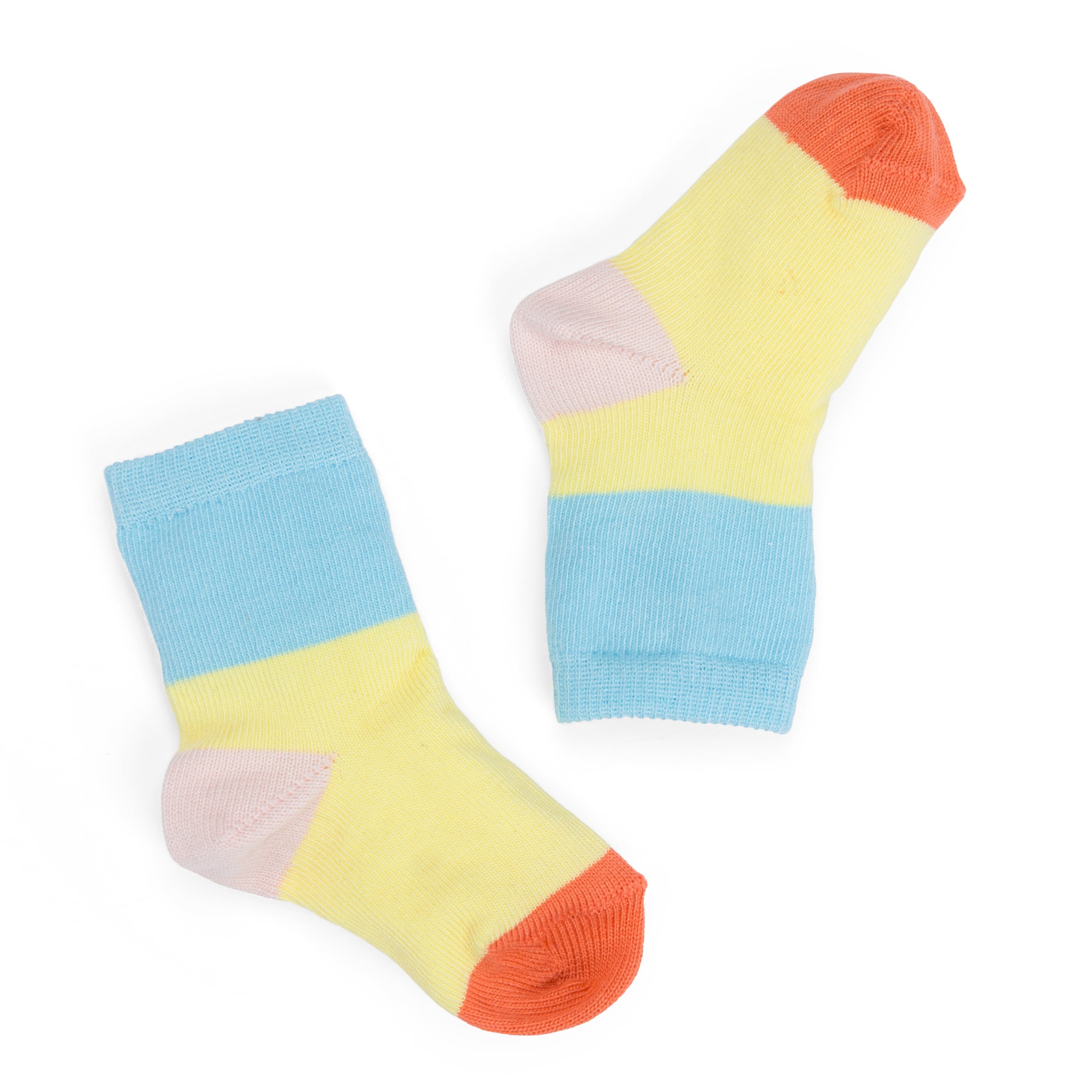 Multicolored Ribbed Socks, Lulu