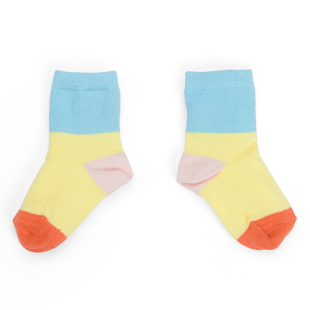 Multicolored Ribbed Socks, Lulu