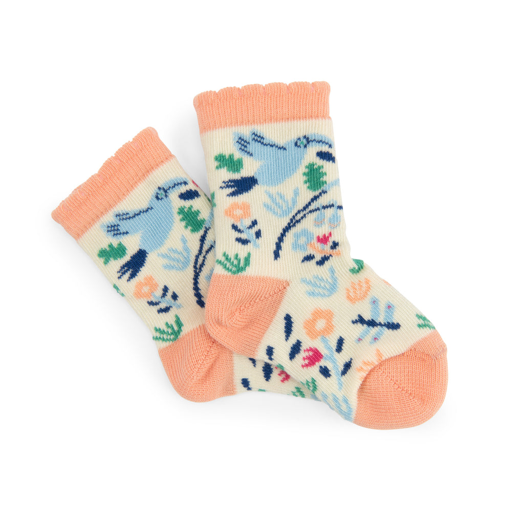 Floral Print Socks, Nadine