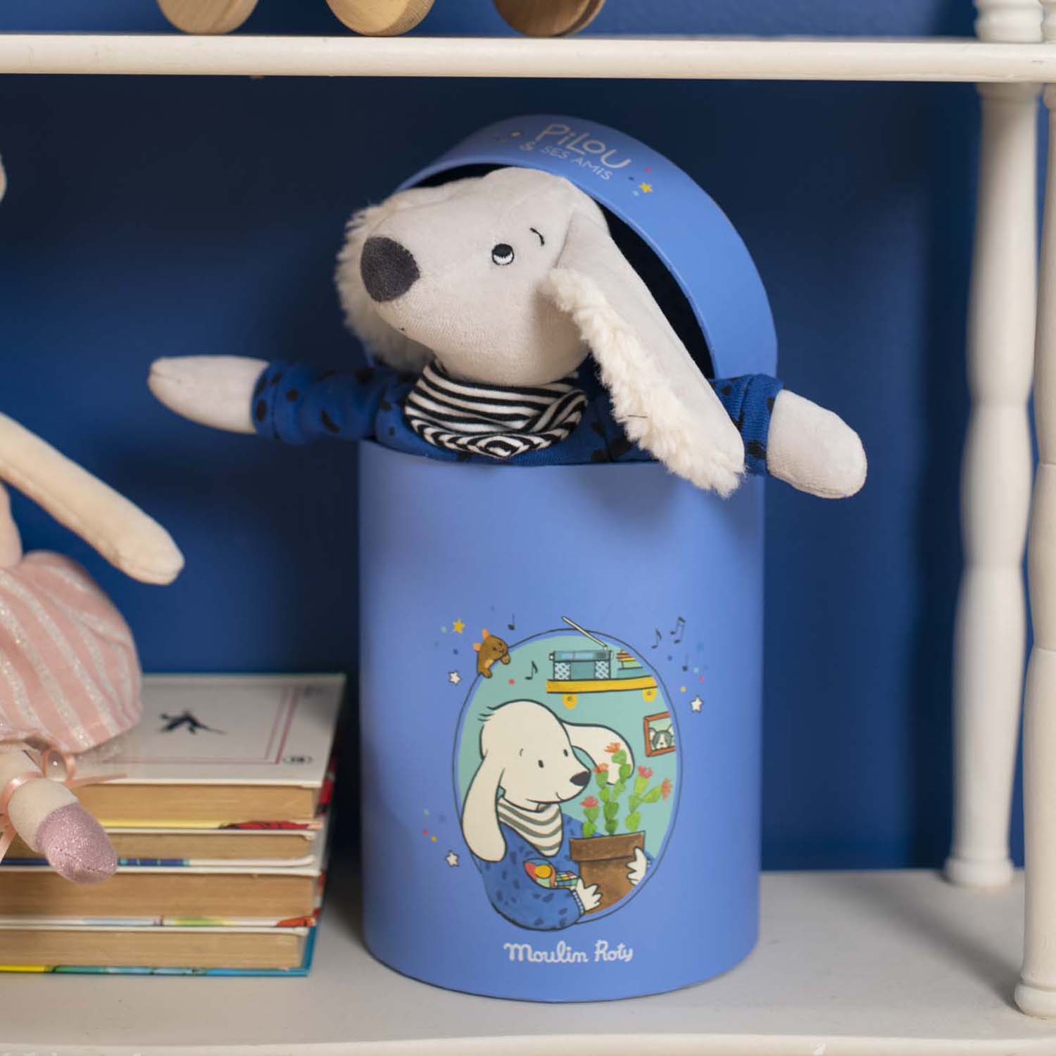 Gift Boxed Puppet, Pilou Dog