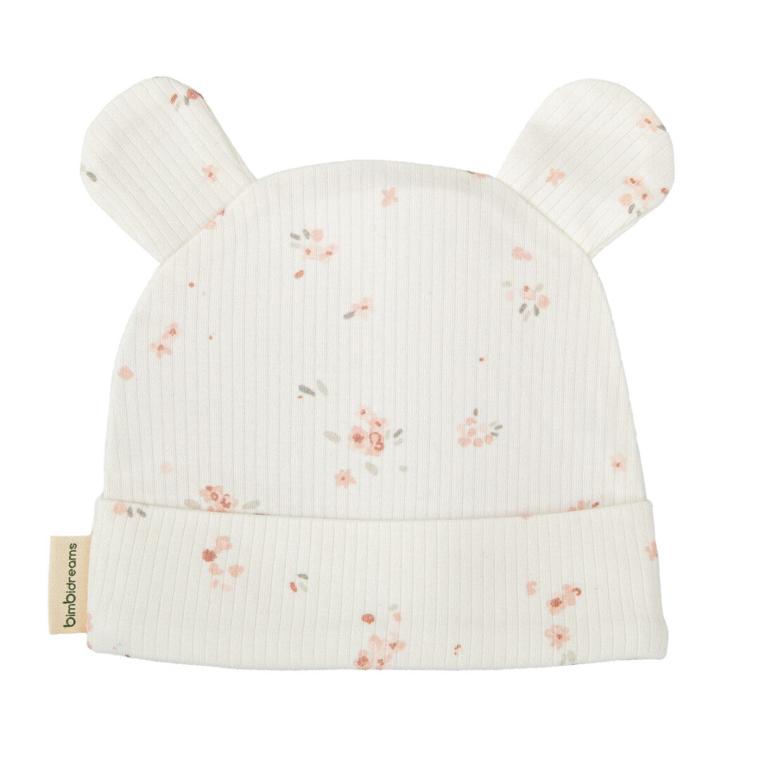 Baby hat in organic cotton and bamboo, Monet