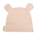Bonnet bébé en coton et bambou bio, Rose