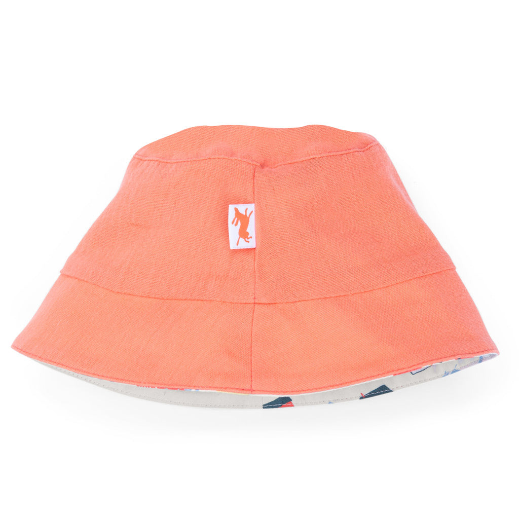 Reversible coral hat, Lys