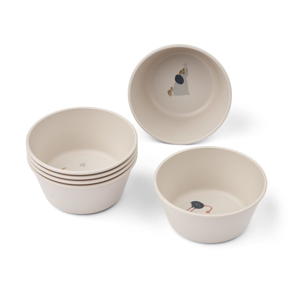 Set di ciotole (6 pz), Animali