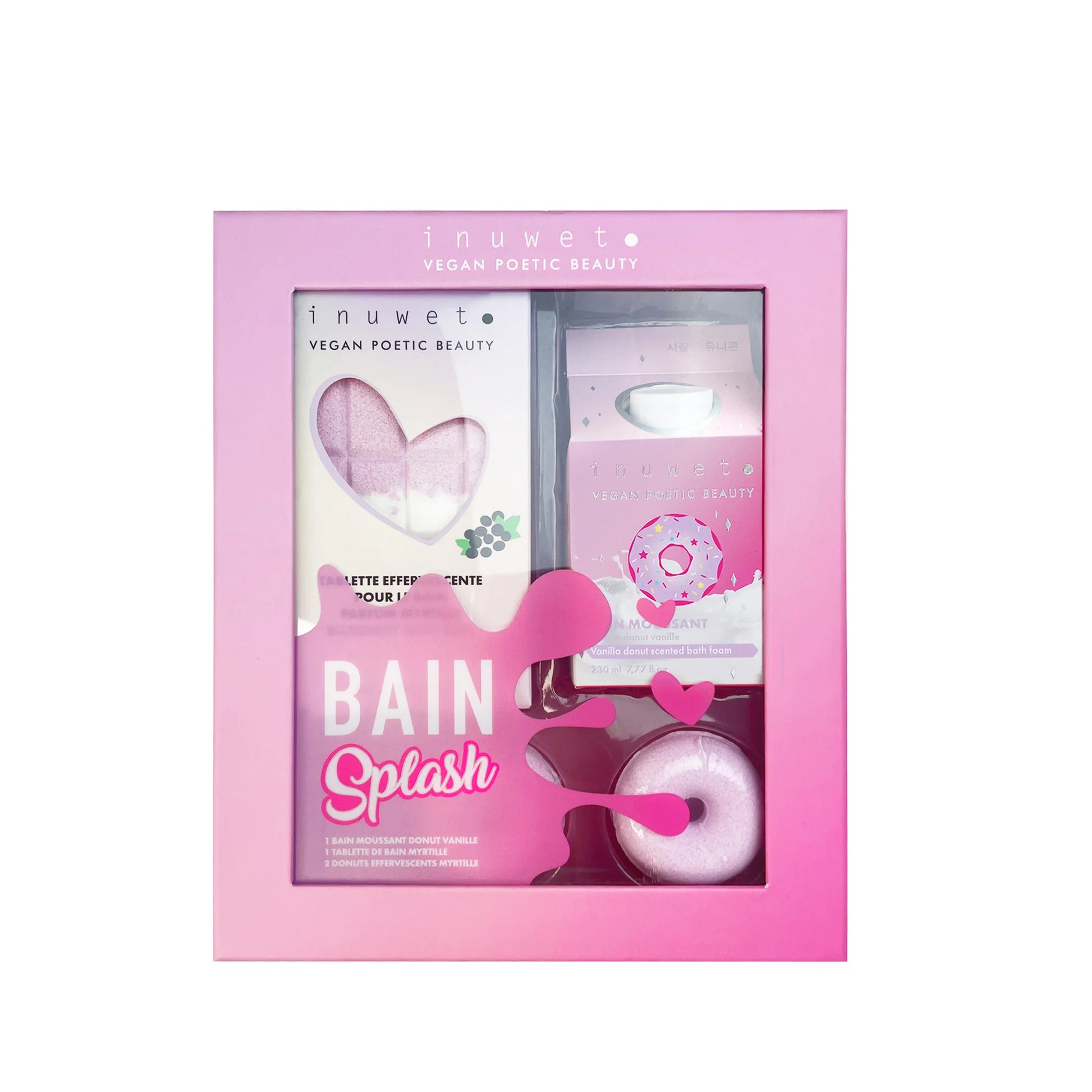 Cofanetto Bagno Splash, Rosa