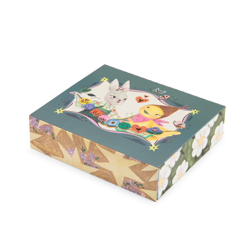 Cofanetto perline di legno colorate – Les Minouchkas