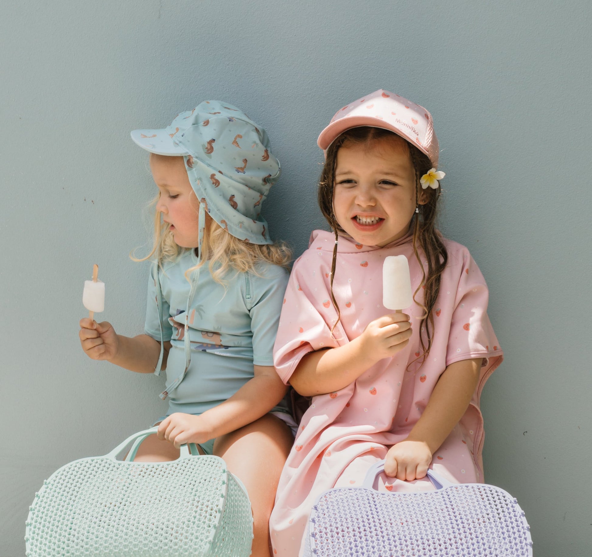 Protezione Solare Cappello Neonato Mare IQ-Company Cappellino Anti