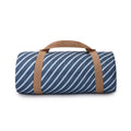Coperta idrorepellente Picnic 140x170cm, Righe blu