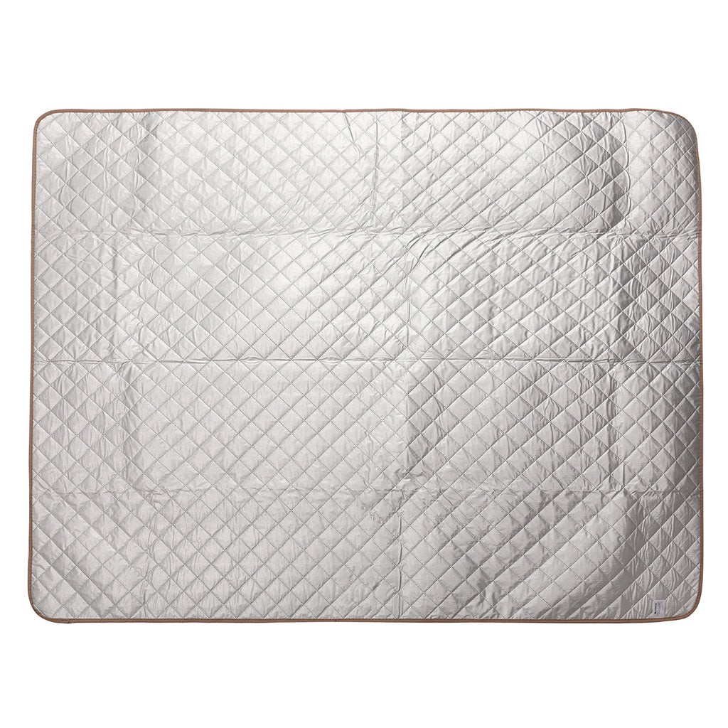 Water-repellent Picnic Blanket 140x170cm, Blue Stripes