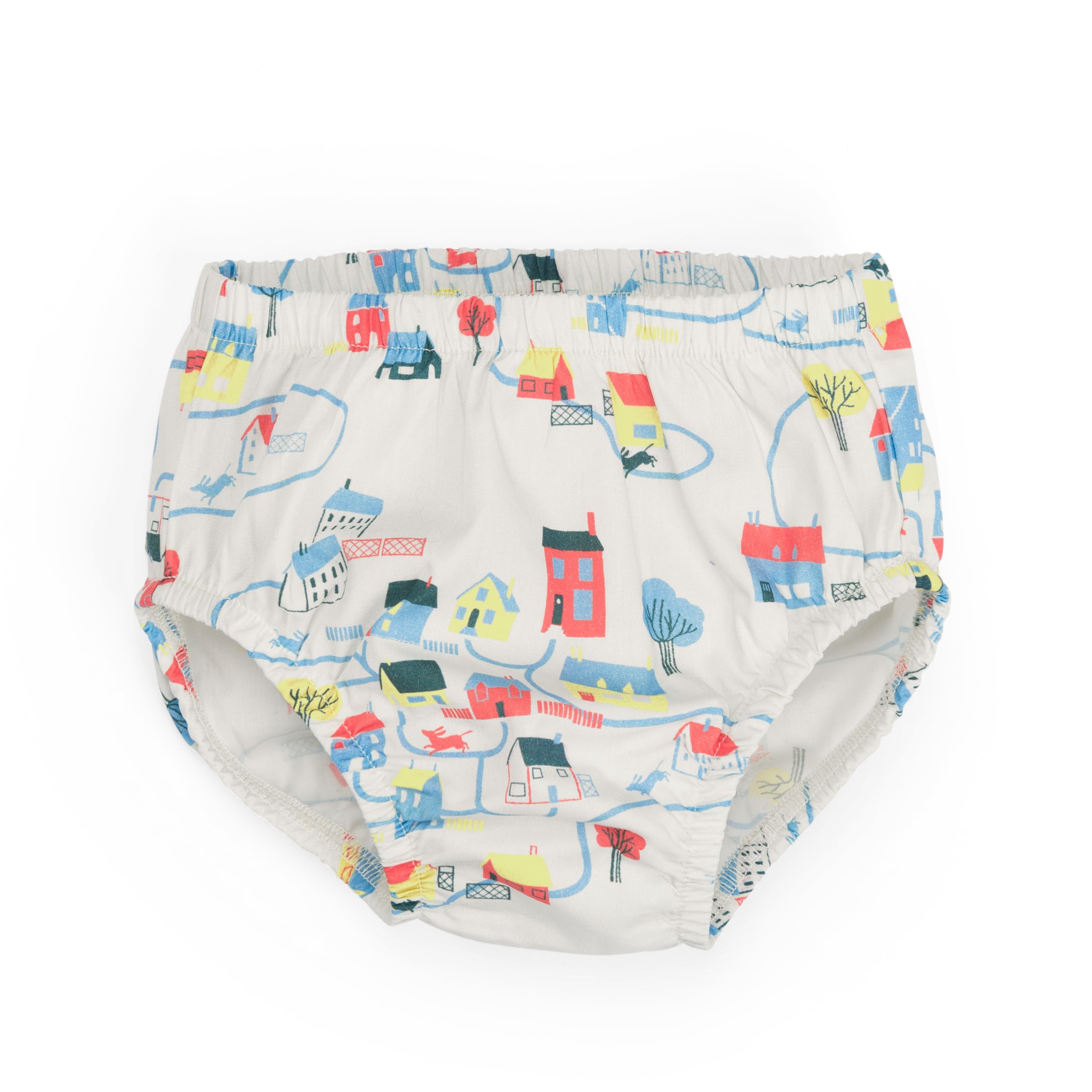 Organic cotton diaper cover landscape, Lili