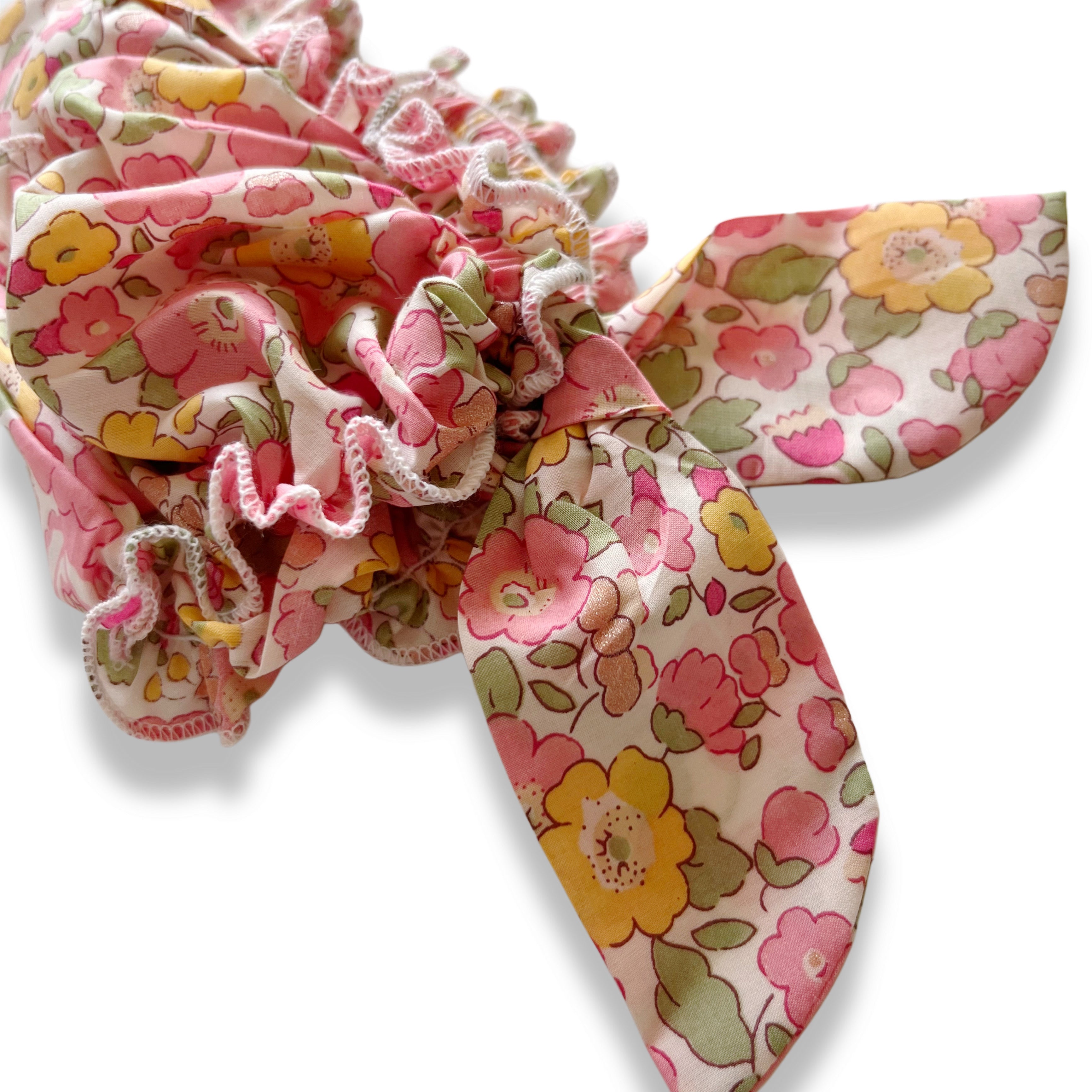 Costume da bagno liberty in cotone, Rosa Fragolina