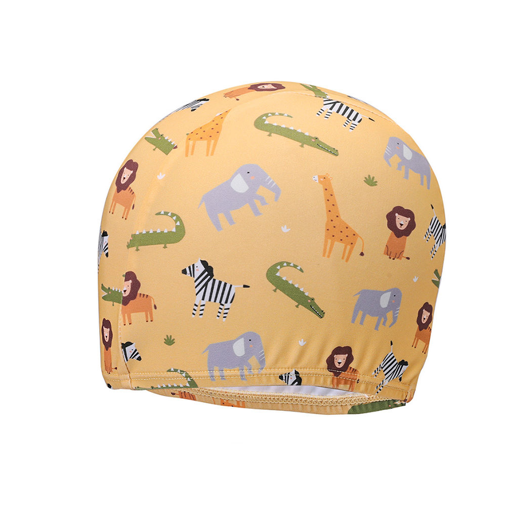 Kids swim cap 1-8 years, Wild Animals