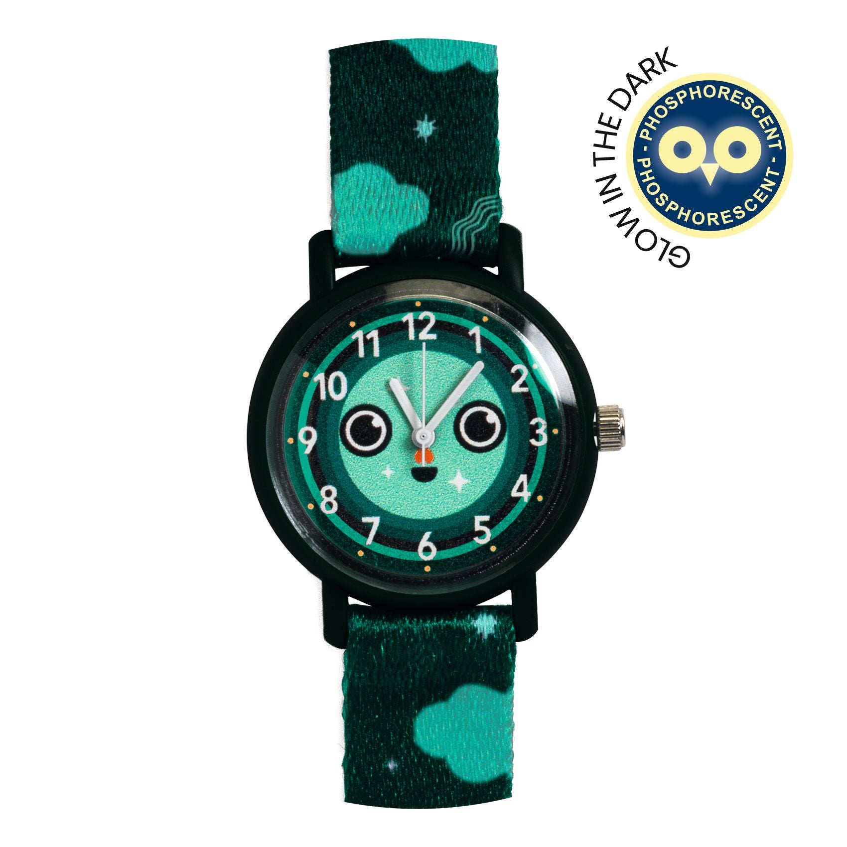 Orologio per bambini, Notte (Brilla al buio)